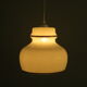 Suspension en opaline blanche Italie 1970
