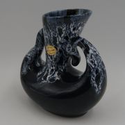 Vintage flamed sandstone vase