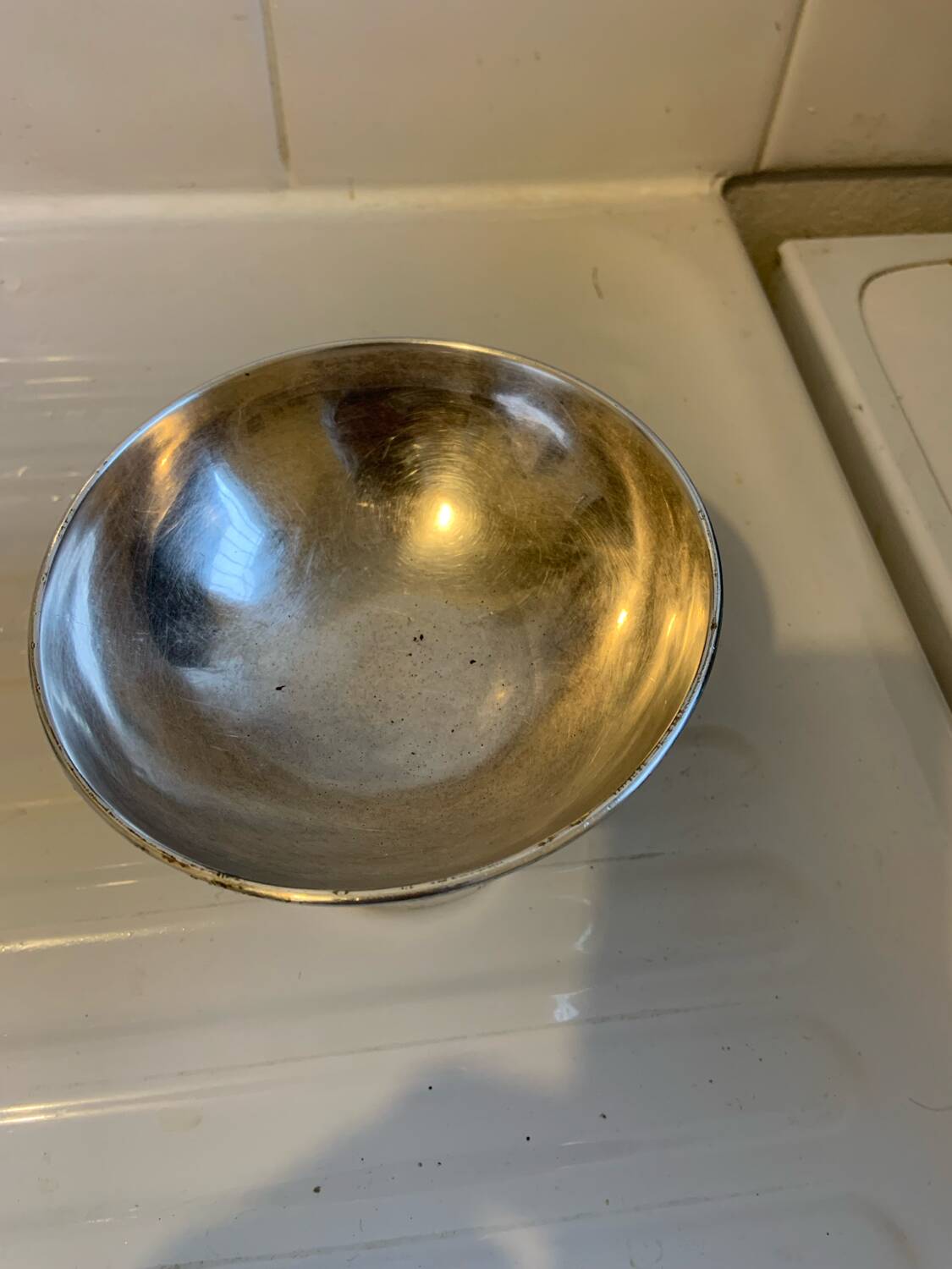 Vintage Christofle silver-plated compote bowl