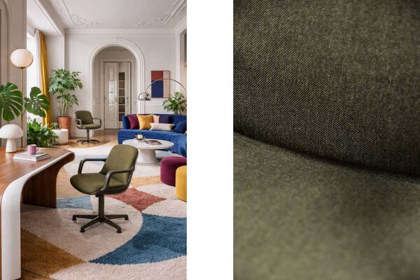 Fauteuils de bureau par Pollock pour Comforto