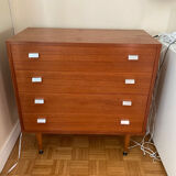 Teak chest of drawers 60s-70s