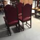 Lot de 4 chaises style renaissance Espagnole