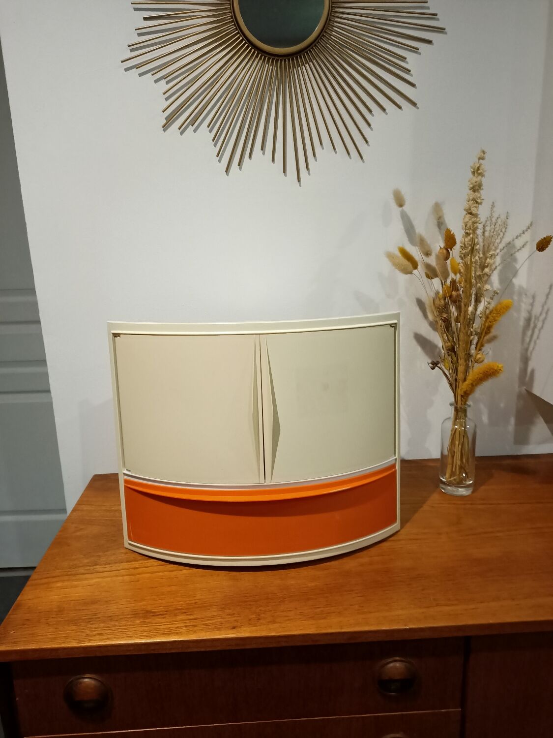 Vintage toilet cabinet