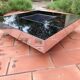 Shilling mirrored coffee table by Ausenda, Baldo Grossi & Gavioli