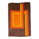 Tapis design vintage 1970 cubiste français