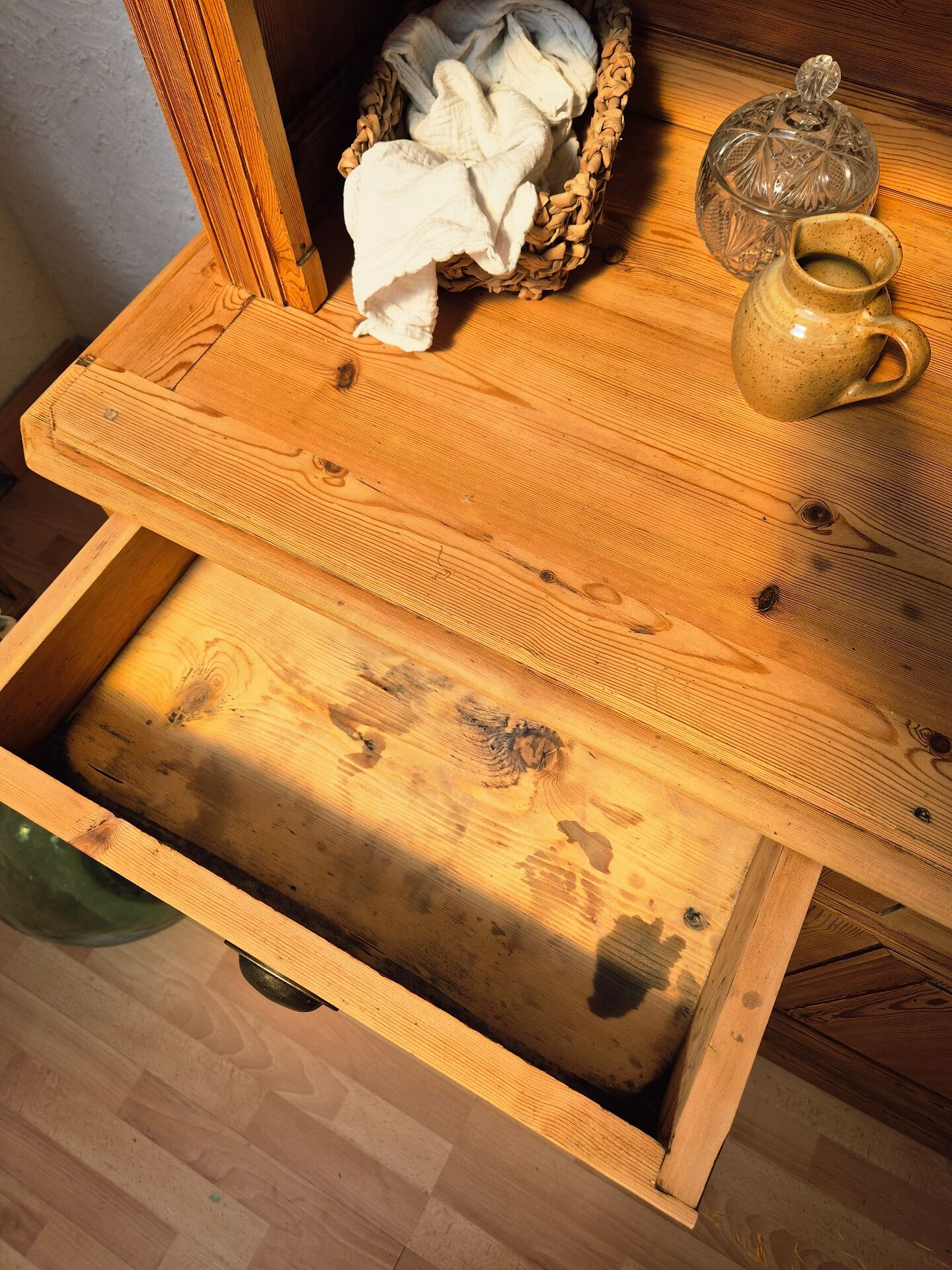 Renovated antique dresser