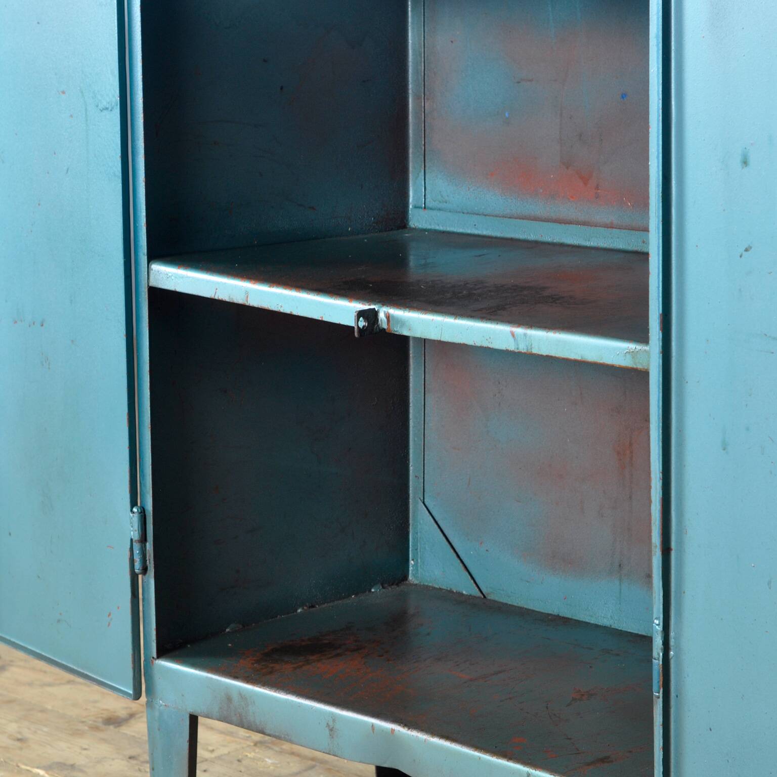 Industrial iron cabinet, 1960s