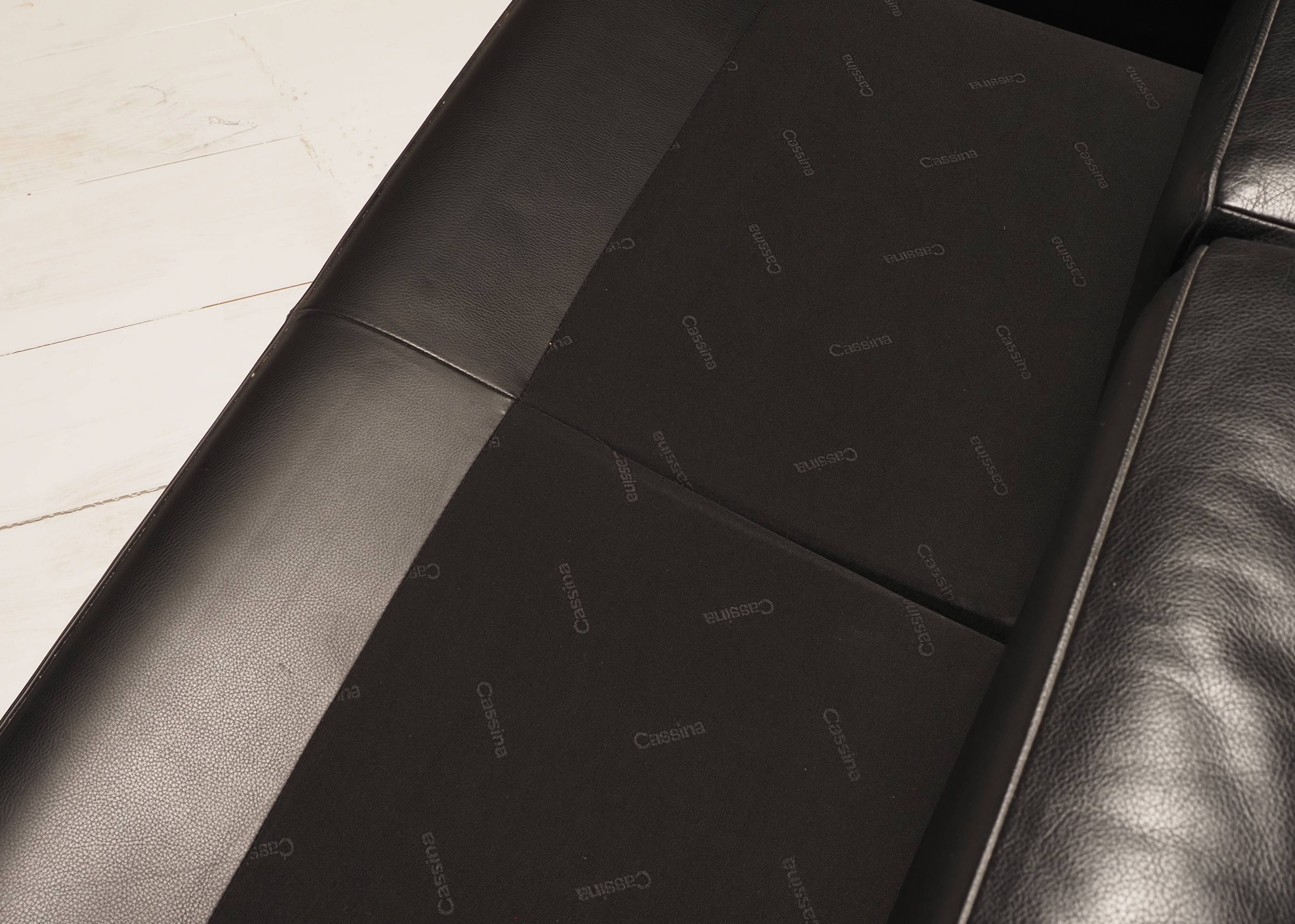 Cassina LC2 vintage two-seater sofa by Charlotte Perriand and Le Corbusier