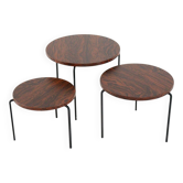 Round nesting tables 'Eindhoven' mid century
