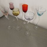 6 Verres à pieds