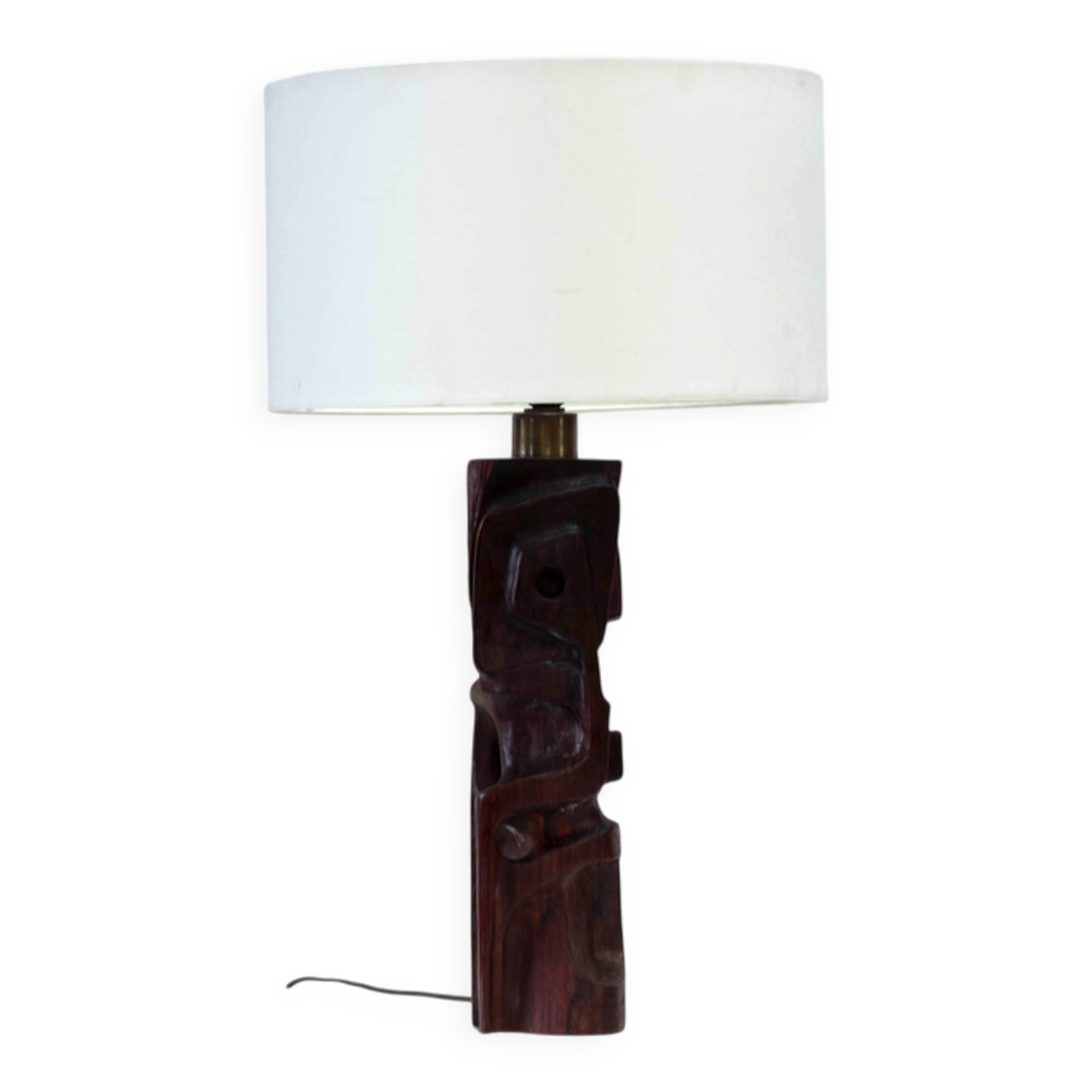 Sculptural table lamp by Gianni Pinna