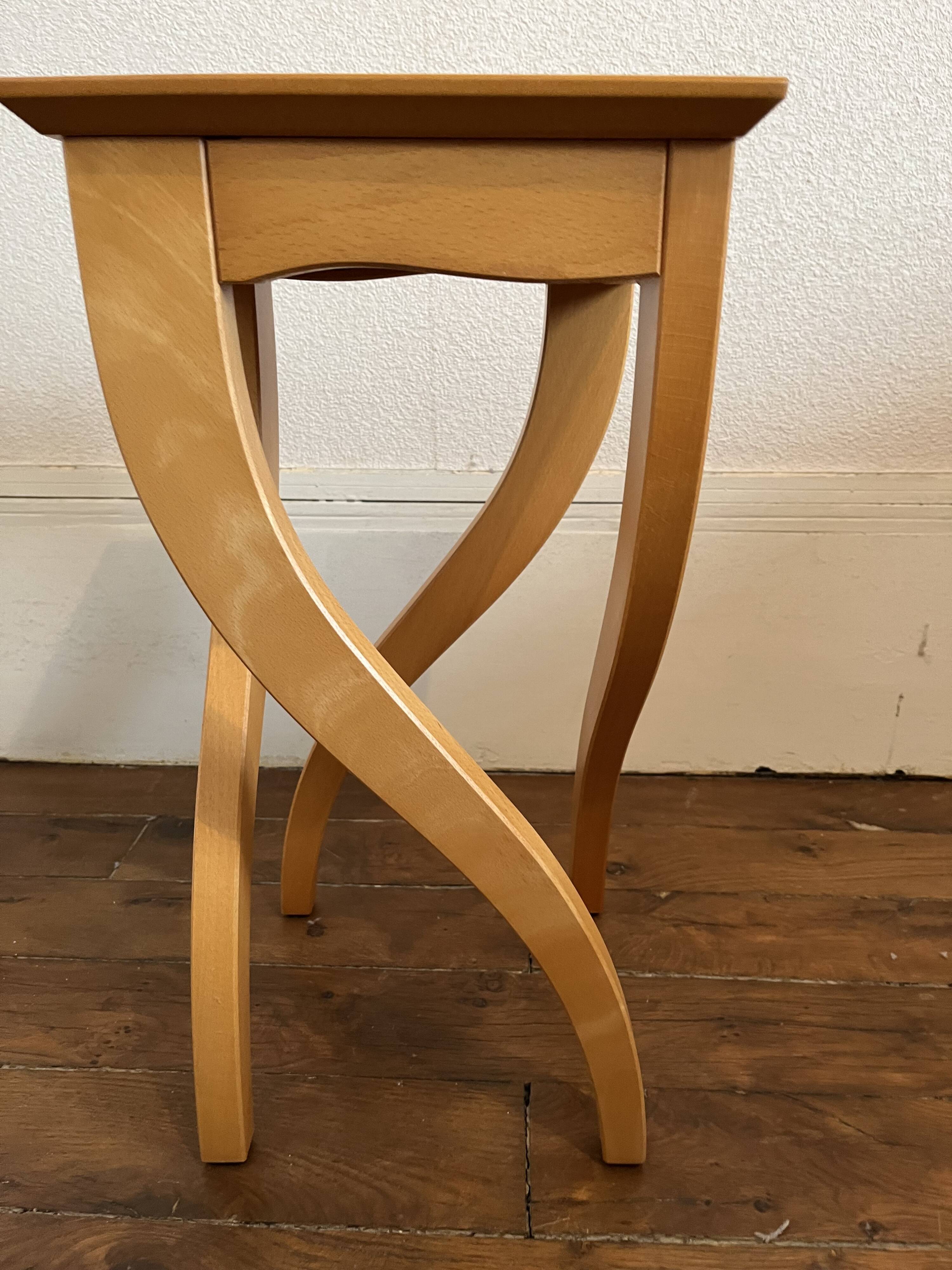 Side table / bedside table / plant stand
