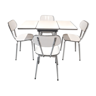 Formica kitchen table and chairs set from the 60s-70s