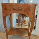 Pair of marquetry tables