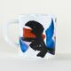 Porcelain mug, Danish design, 2001, manufacturer: Royal Copenhagen