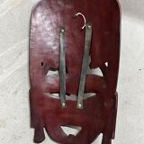 African carved wooden mask from the 1960s