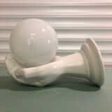 Ceramic hand wall lamp