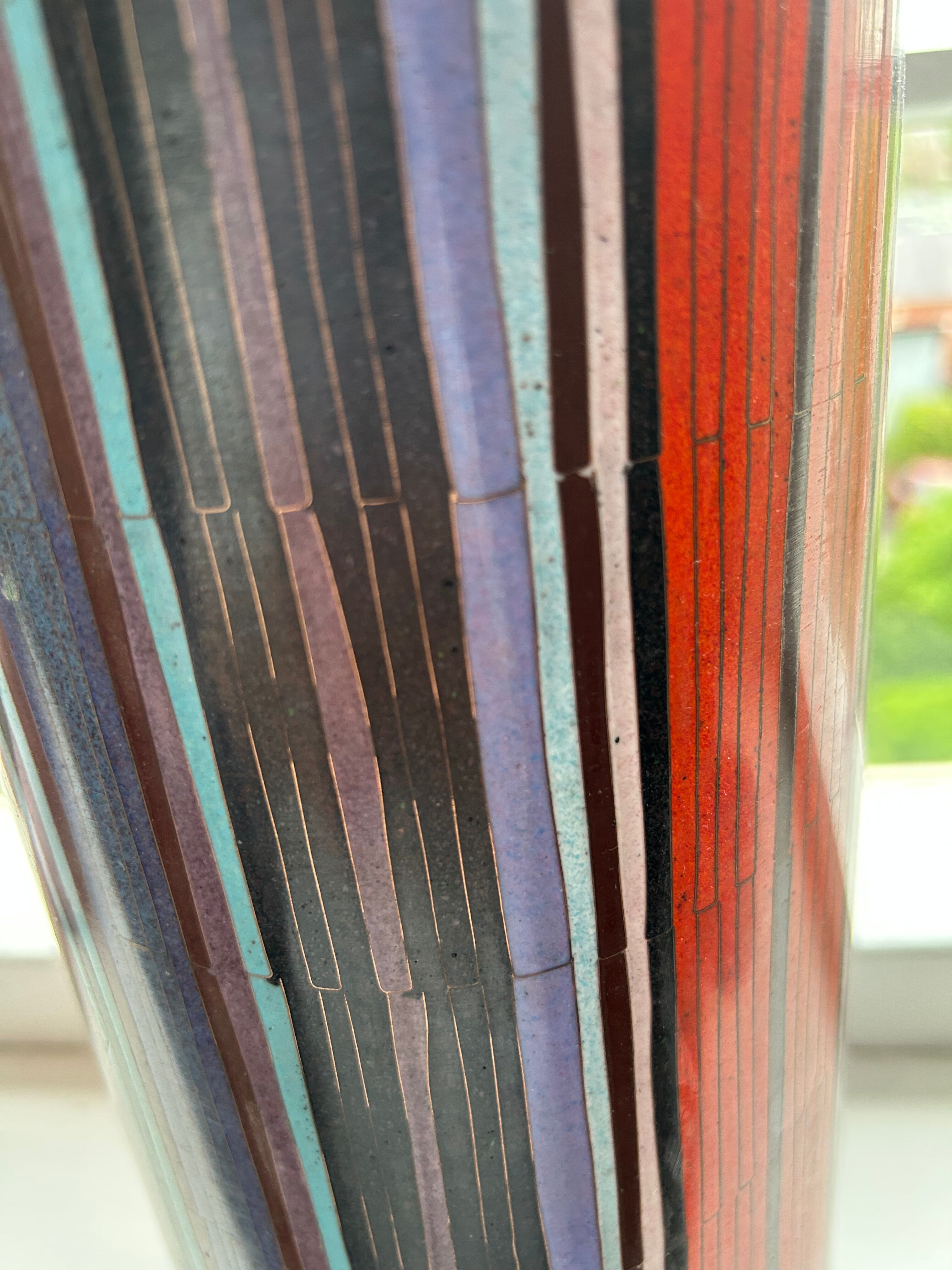 Fabienne Jouvin Paris Cloisonné Vase