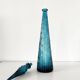 Vintage Italian glassware, bottle or carafe, 1960s, EMPOLI