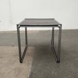 Postmodern perforated metal nesting side tables from Ikea, 1980s, set of 2.