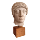 Greek bust of a blond Ephebe