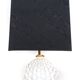 Table Light in Brass and Porcelain