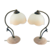 Art deco bedside lamps