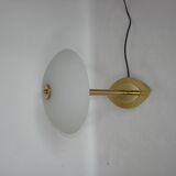 Lampe de chevet en laiton, années 1990