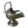 Sugar bowl Zinc alloy silver plated, sugar pot table decoration