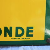 Plaque émaillée Yacco