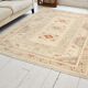 Oushak Handknotted Wool Carpet