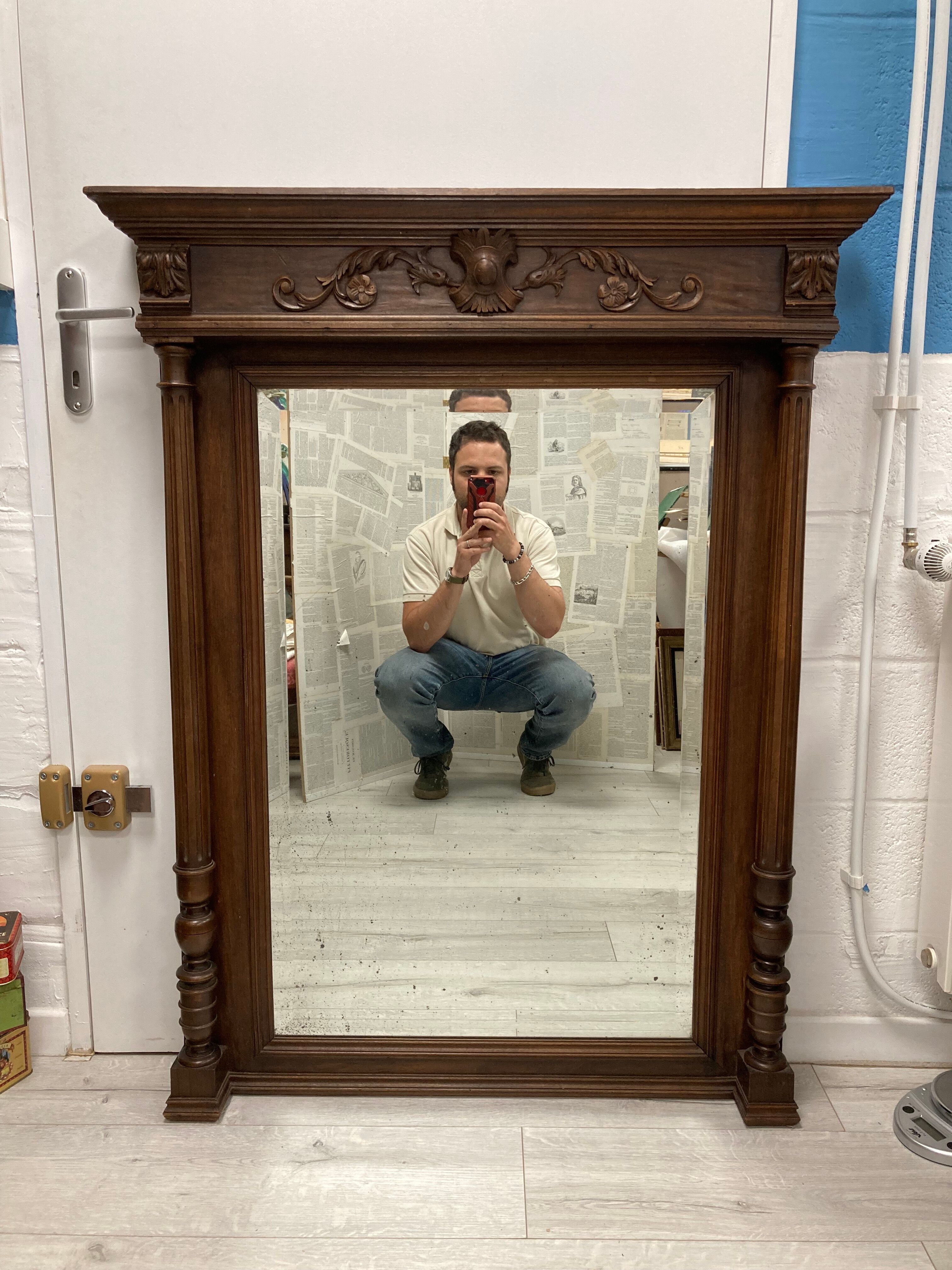 Mirror Louis XVI style 120x95cm