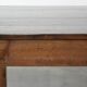 Authentic large French farmhouse antique XXL dining table with two drawers