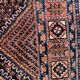 Vintage Kamseh rug 147x203 cm, medium, tribal oriental carpet 2542