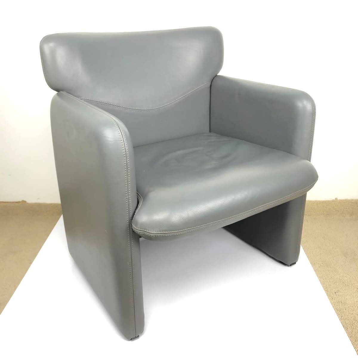 Fauteuil en cuir