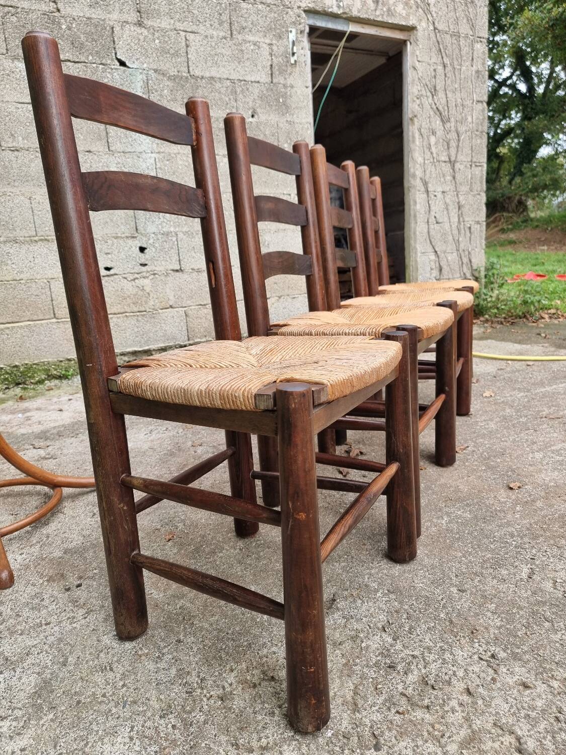 Brutalist chairs