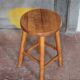 Vintage stool, wooden stool, occasional stool, plant stand, interior decor