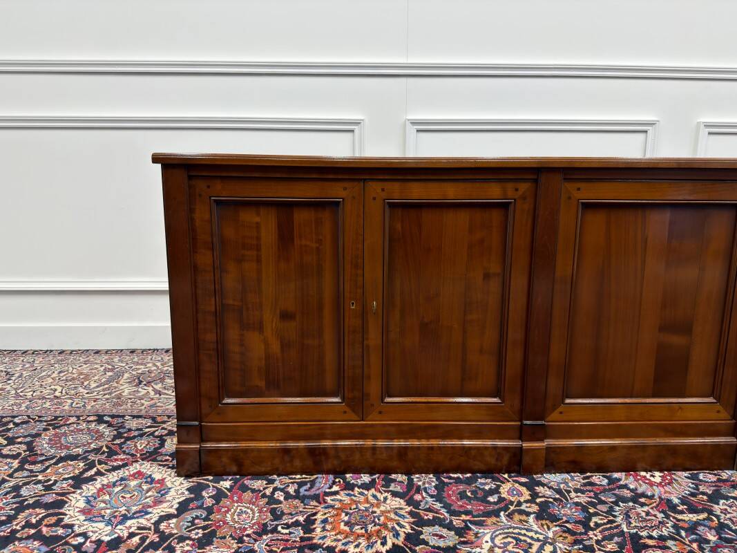 Classic Antique Italian Office Cabinet Sideboard