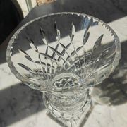 Vase medicis en cristal taillé