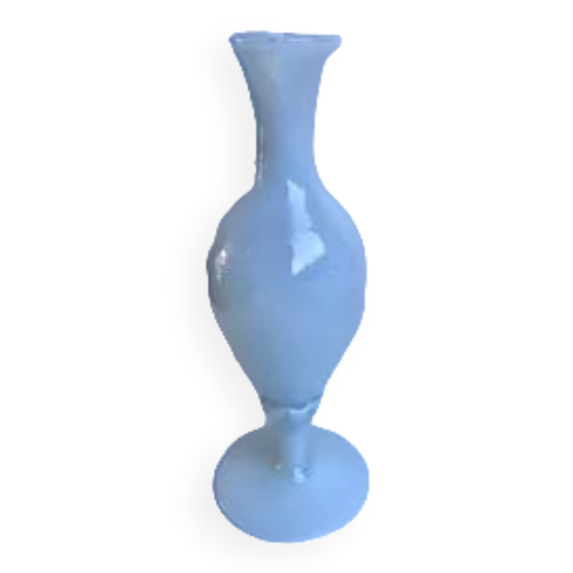 White opaline vase 20-30s
