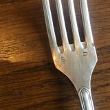 1 set 4 couverts métal argenté