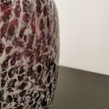 Purple glass vase by La Rochere