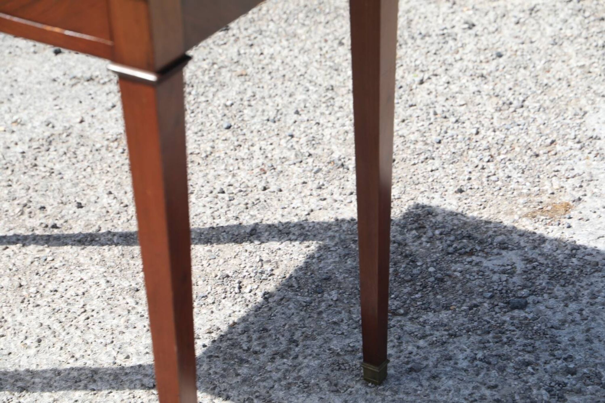 Mahogany side table