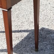 Mahogany side table