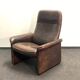 Vintage Brown Leather De Sede Ds 50 leather arm chair from 1970's