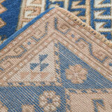 Medium Size Royal Blue Oushak Rug