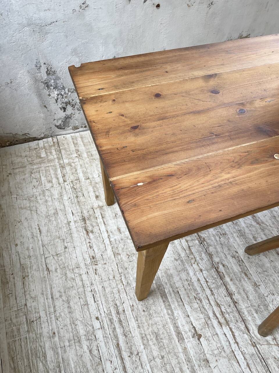 2m pine farm table