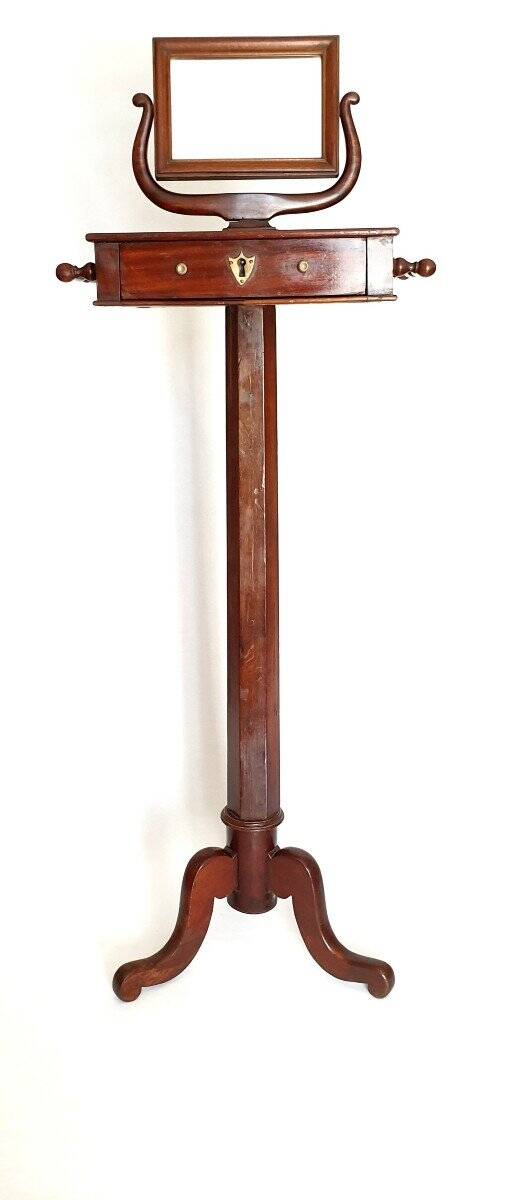 19th century mahogany barber's chair