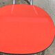 Red formica chairs 1950