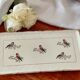 Plat à cake Ceranord St Amand, motifs oiseaux